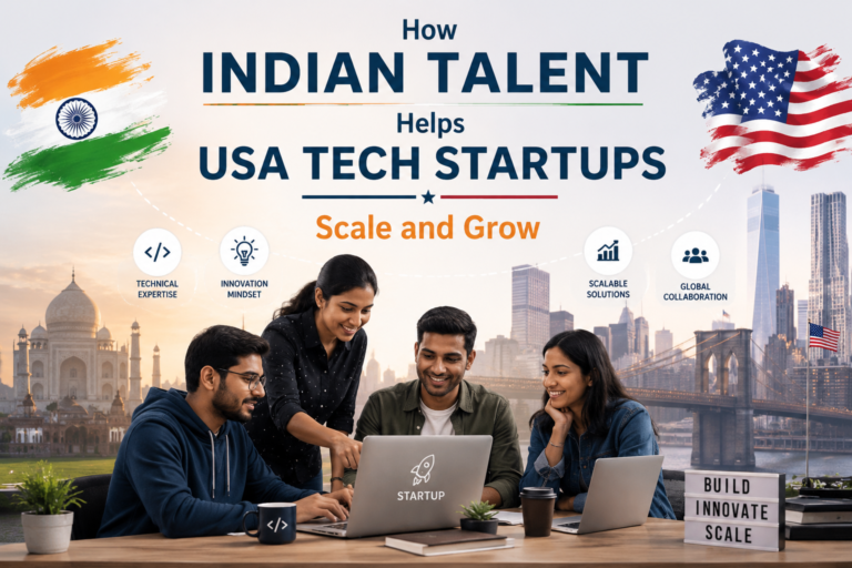 How Indian Talent Helps USA Tech Startups Scale and Grow